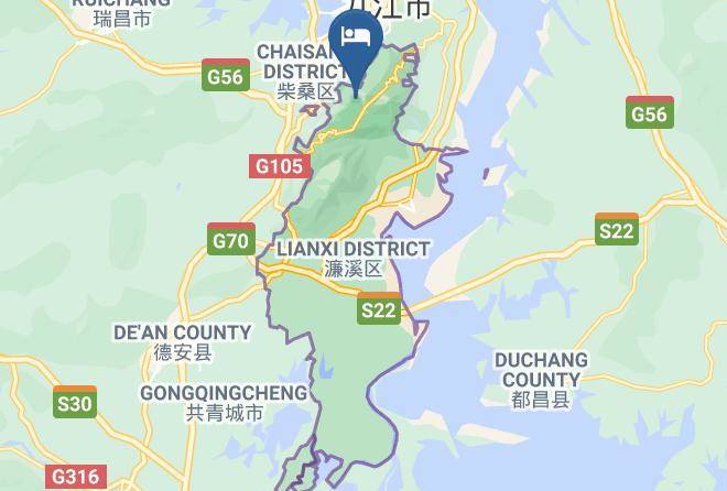 Xindi Hotel Lushan Map