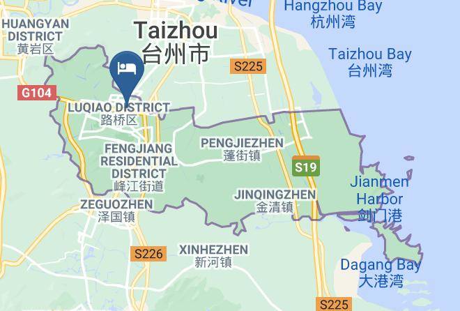 Taizhou - Xindu International Hotel Maps