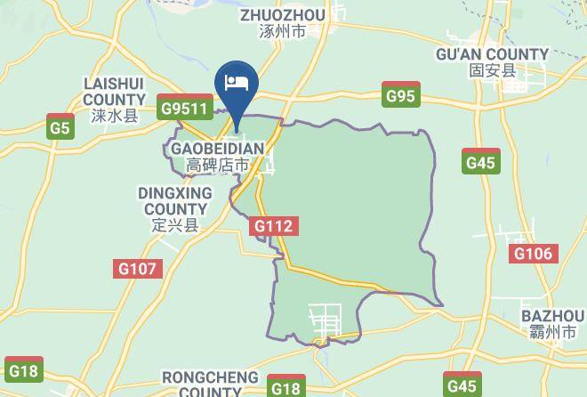Baoding - Xinfadi International Hotel Gaobeidian Maps