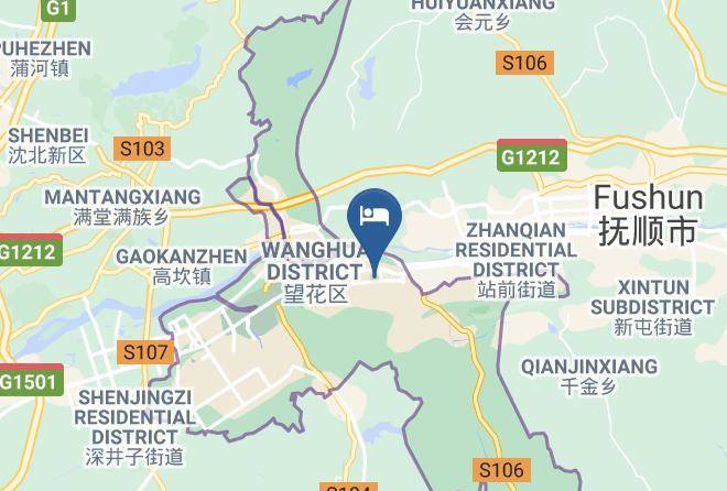 Fushun - Xinfeng Hotel Maps