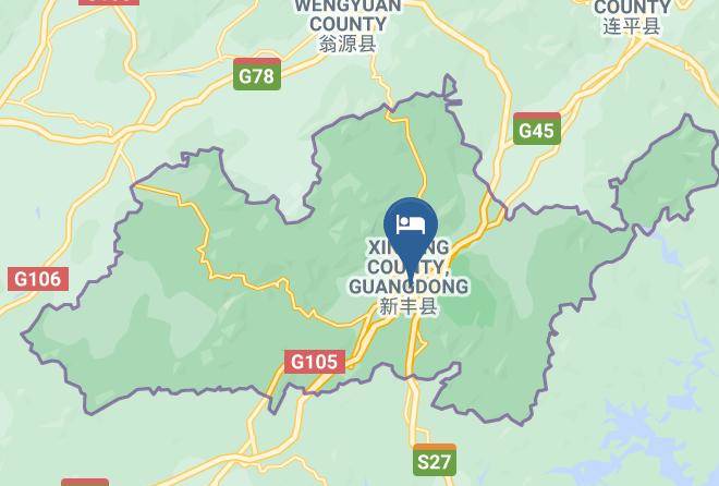 Xinfeng Jinyi Hotel Map