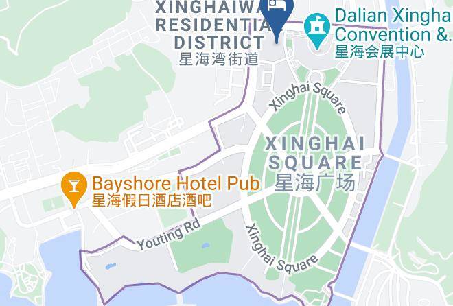 Xing Hai Hotel Dalian Map