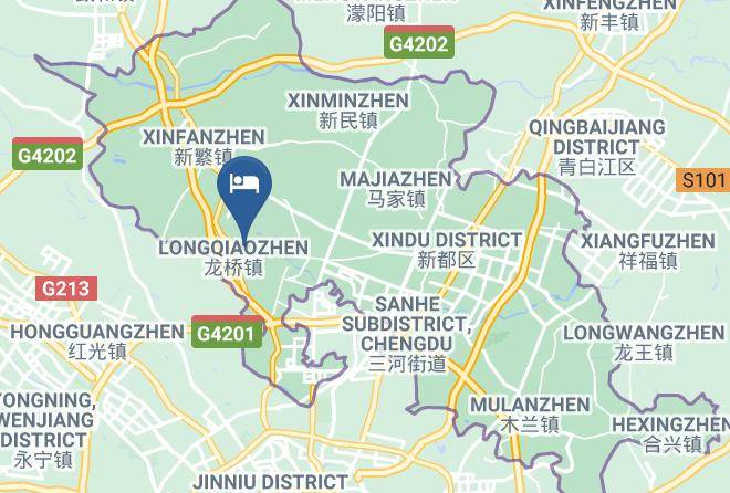 Chengdu - Xingchen Hotel Maps