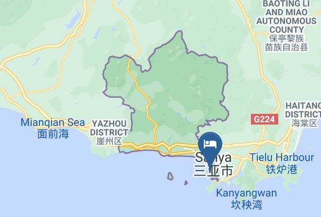 Sanya - Xingchen Sea View Holiday Hotel Maps