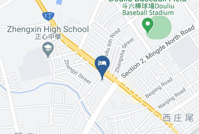 Xingchen Tingyuan Motel Map - Taiwan - Yunlinnty