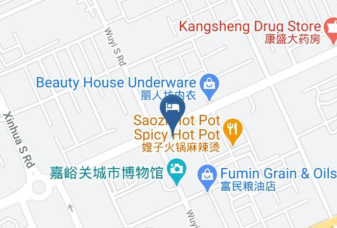 Jiayuguan - Xingcheng Hotel Maps