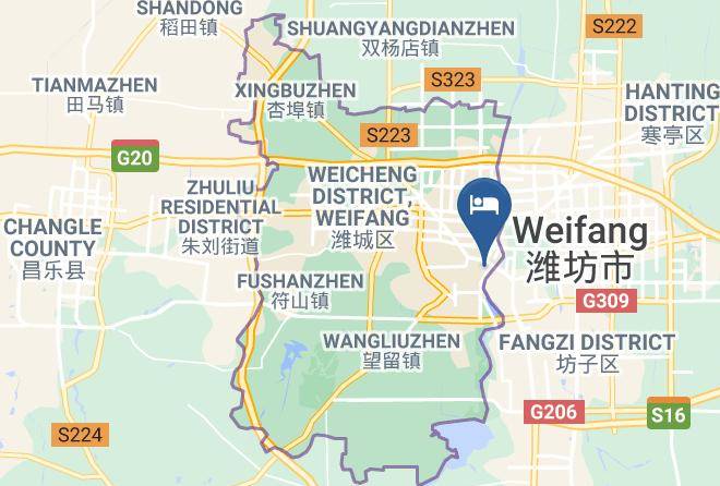 Weifang - Xingcheng Wufang Hotel Maps