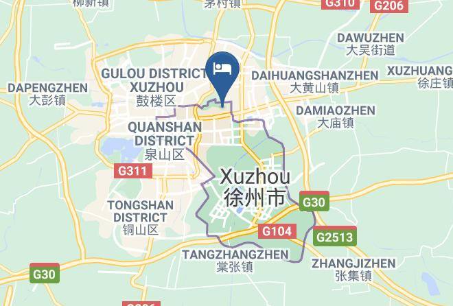 Xuzhou - Xingfu Meigou Hotel Maps
