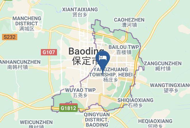 Baoding - Xingfugong Hotel Maps