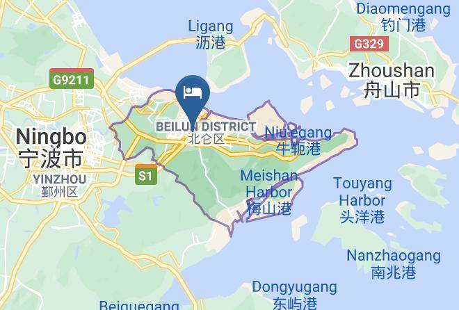 Ningbo - Xinggang Hotel Maps