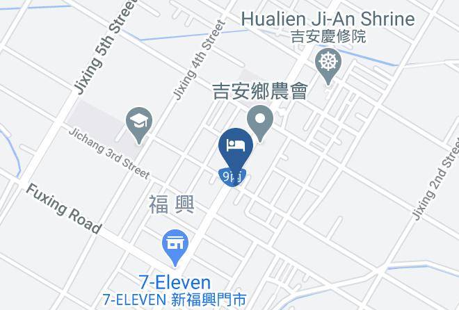 Xingging B&b Mapa - Taiwan - Hualiennty