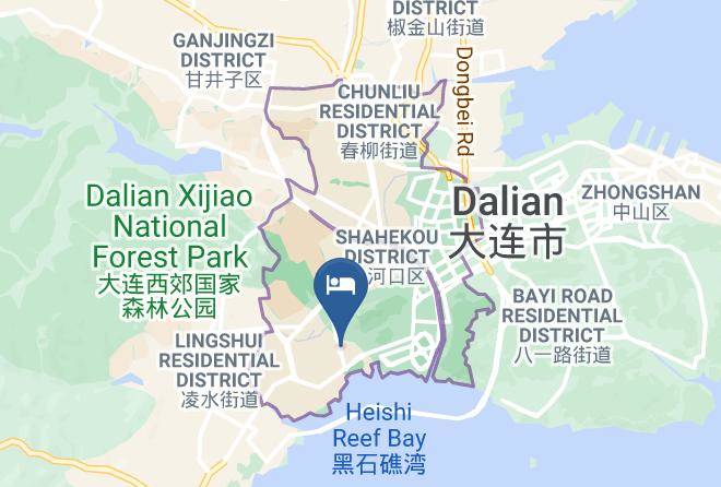 Dalian - Xinghaiwan Yinji Hotel Dalian Maps