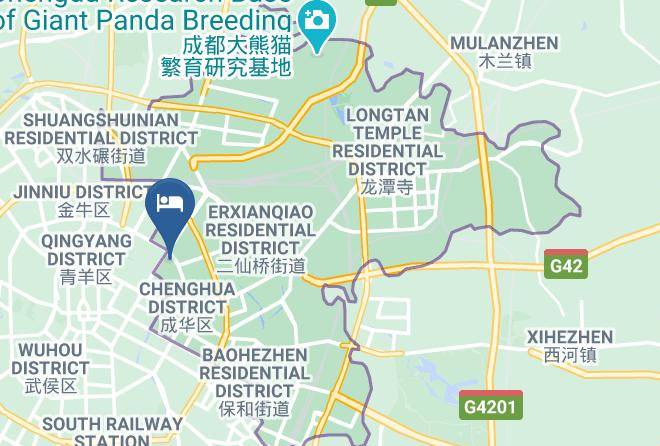 Chengdu - Xinghao Boutique Hotel Maps