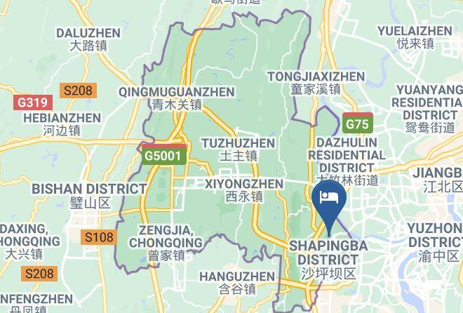 Shapingba District - Xinghao Hotel Maps