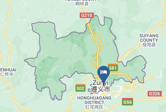 Zunyi - Xinghaohong Chain Hotel Maps