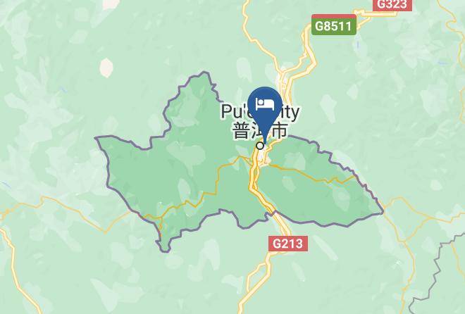 Puer - Xingji Hotel Maps