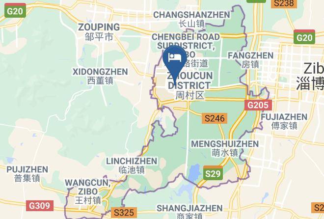 Zibo - Xingjiang Hotel Maps