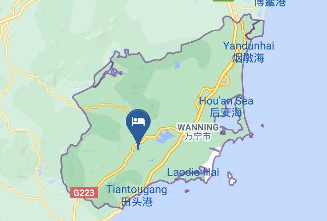 Wanning - Xinglong International Painter Hotel Maps