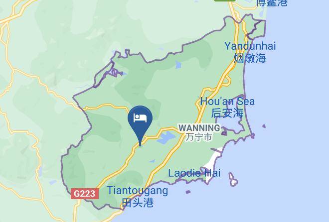 Wanning - Xinglong South Mountain Hotspring Holiday Resort Maps