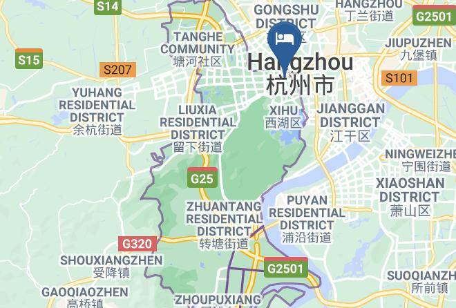 Hangzhou - Xinglv Capsule Hotel Maps