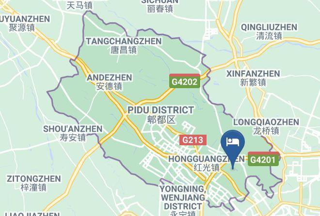 Chengdu - Xingpu Hotel Chengdu Maps