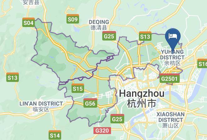 Hangzhou - Xingqitian Express Hotel Maps