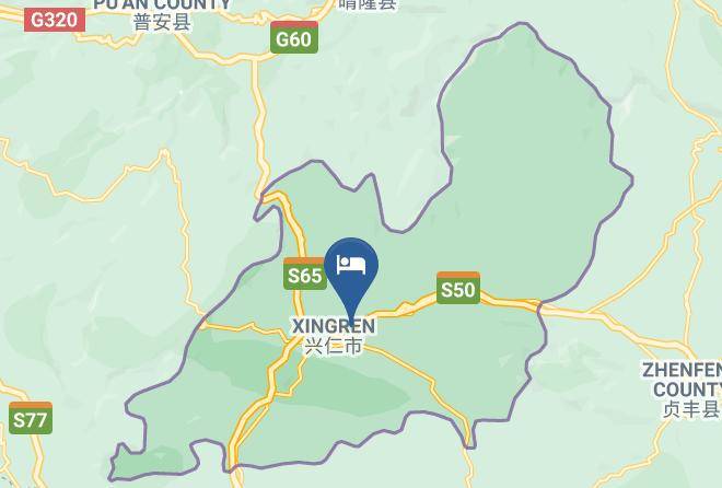 Qianxi Nan Aut Prefecture - Xingren V Plus Boutique Theme Hotel Maps