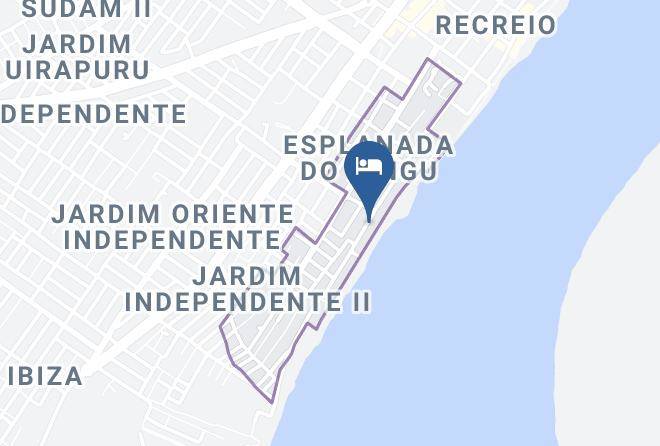 Xingu Praia Hotel Map