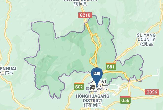 Zunyi - Xingxing Hotel Maps