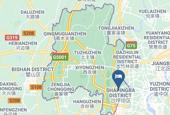 Shapingba District - Xingyuan Hotel Maps
