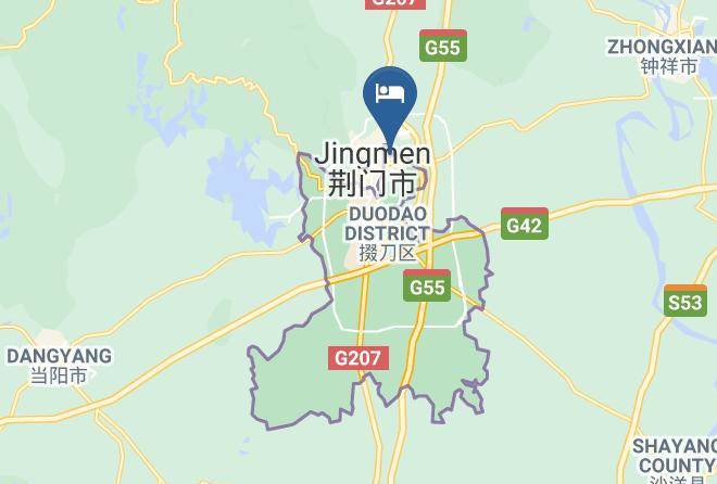 Jingmen - Xingyuan Youjia Hotel Maps