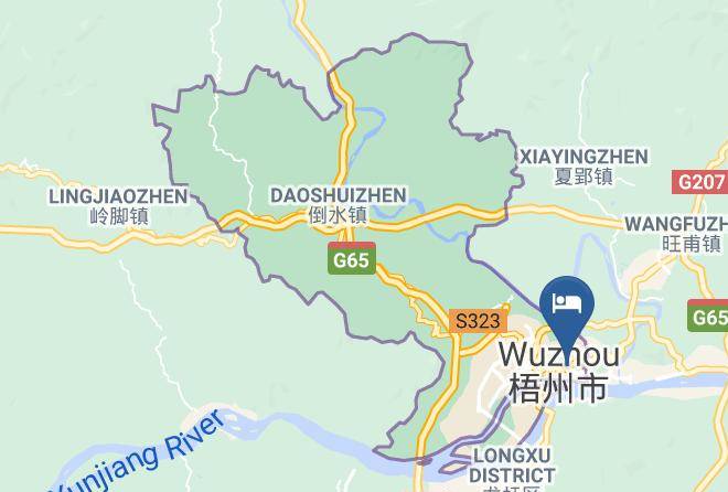 Wuzhou - Xingyue Hotel Maps