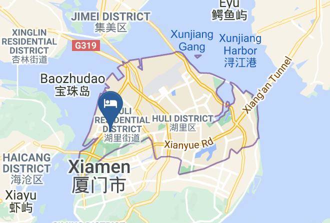 Xiamen - Xingyue Hotel Maps