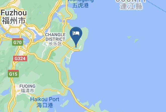 Fuzhou - Xingyuewan Hotel Maps