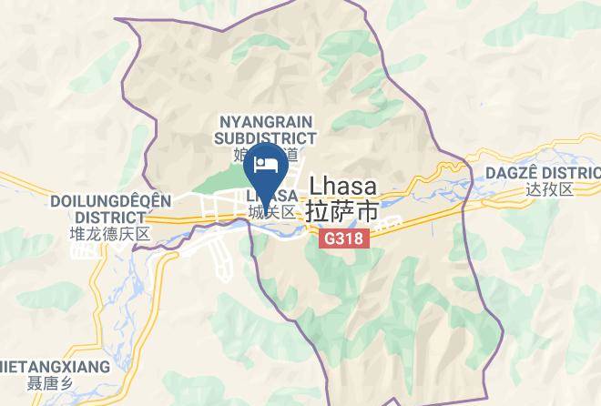 Lhasa - Xinhai Mingzhu Business Hotel Maps