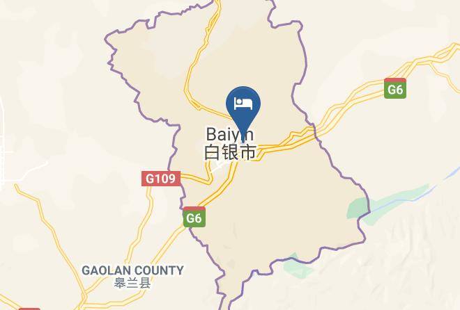 Baiyin - Xinhao Hotel Maps