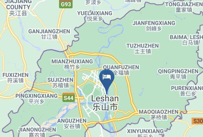 Leshan - Xinhongguan Business Chamber Maps