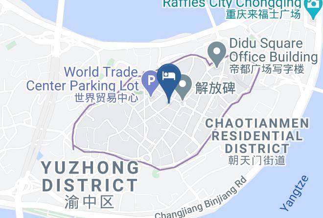Yuzhong District - Xinhua Hotel Maps