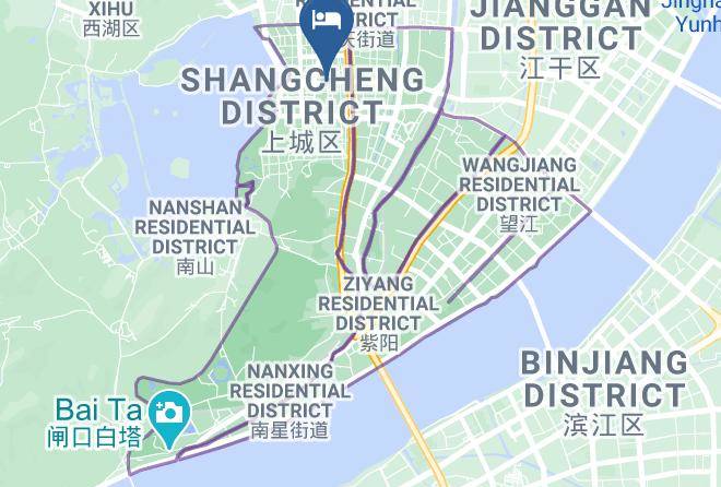 Hangzhou - Xinhua Star Hotel Maps
