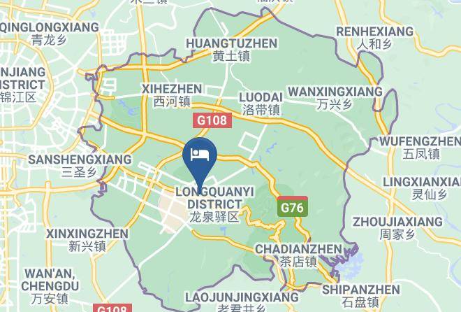 Chengdu - Xinhuadu Hotel Maps