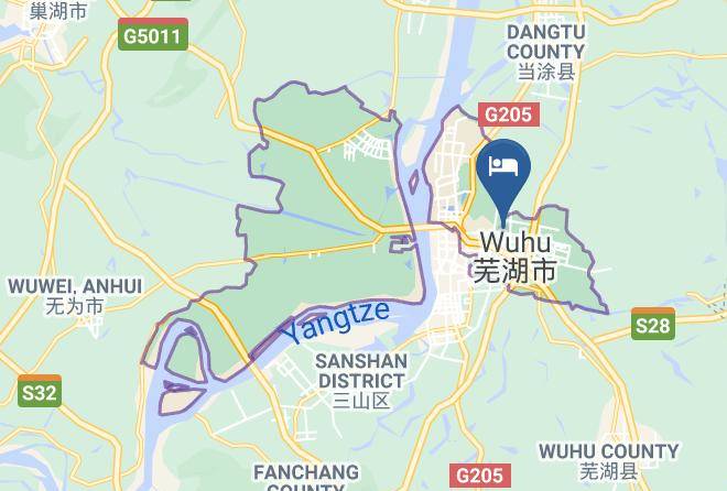 Wuhu - Xinhualian Lvxingu Hotel Maps