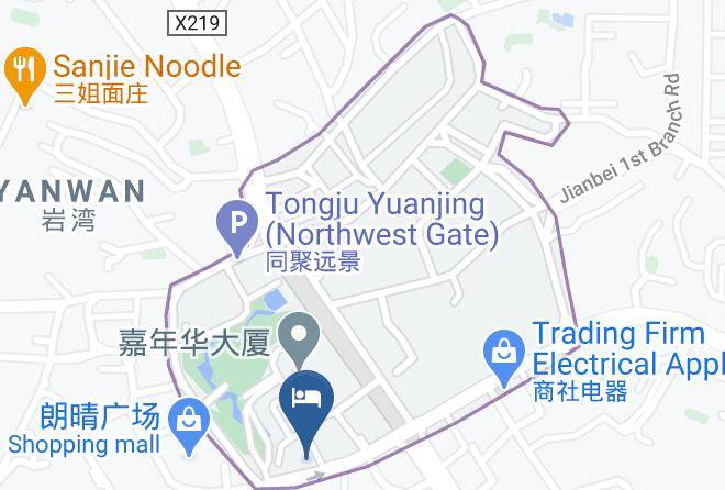 Jiangbei District - Xinhuang Hotel Jiangbei Flagship Store Maps