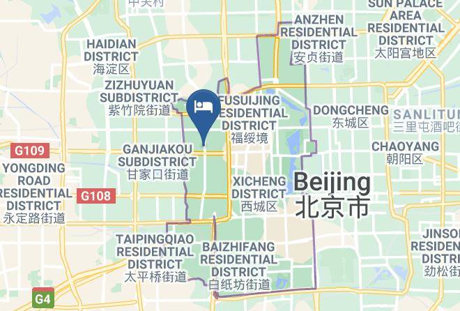 Xicheng District - Xinhui Hotel Maps