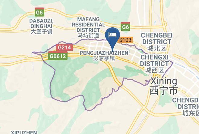 Xining - Xining Chengxi Limeng Pedestrian Street Maps