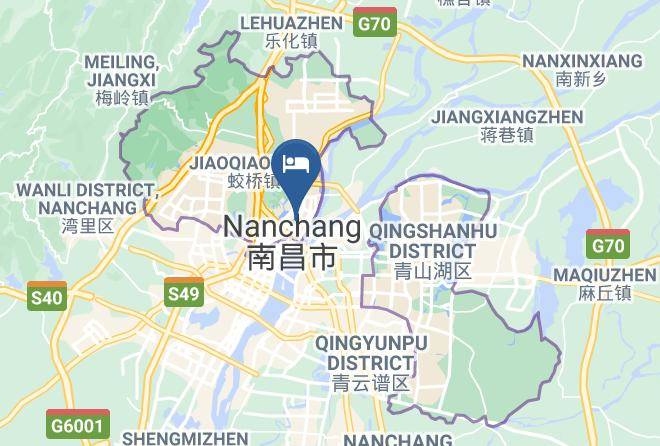 Nanchang - Xinji Garden Hotel Maps