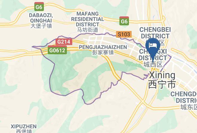 Xining - Xinjia Hotel Maps