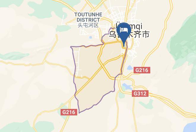 Urumqi - Xinjiang Hotel Maps