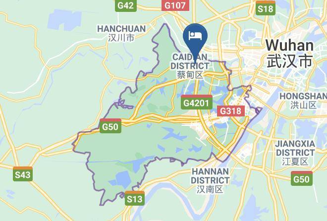 Wuhan - Xinjiang Hotel Maps
