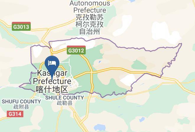 Xinjiang Nurlan Hotel Map