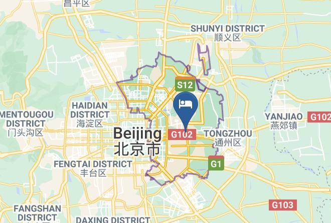 Chaoyang District - Xinjieyuan Hotel Maps